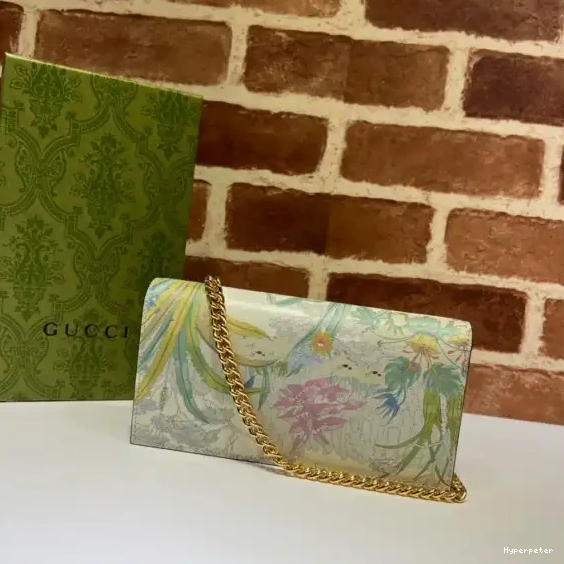 Hyper Peter Horsebit wallet Tiger Gucci 1955 0603